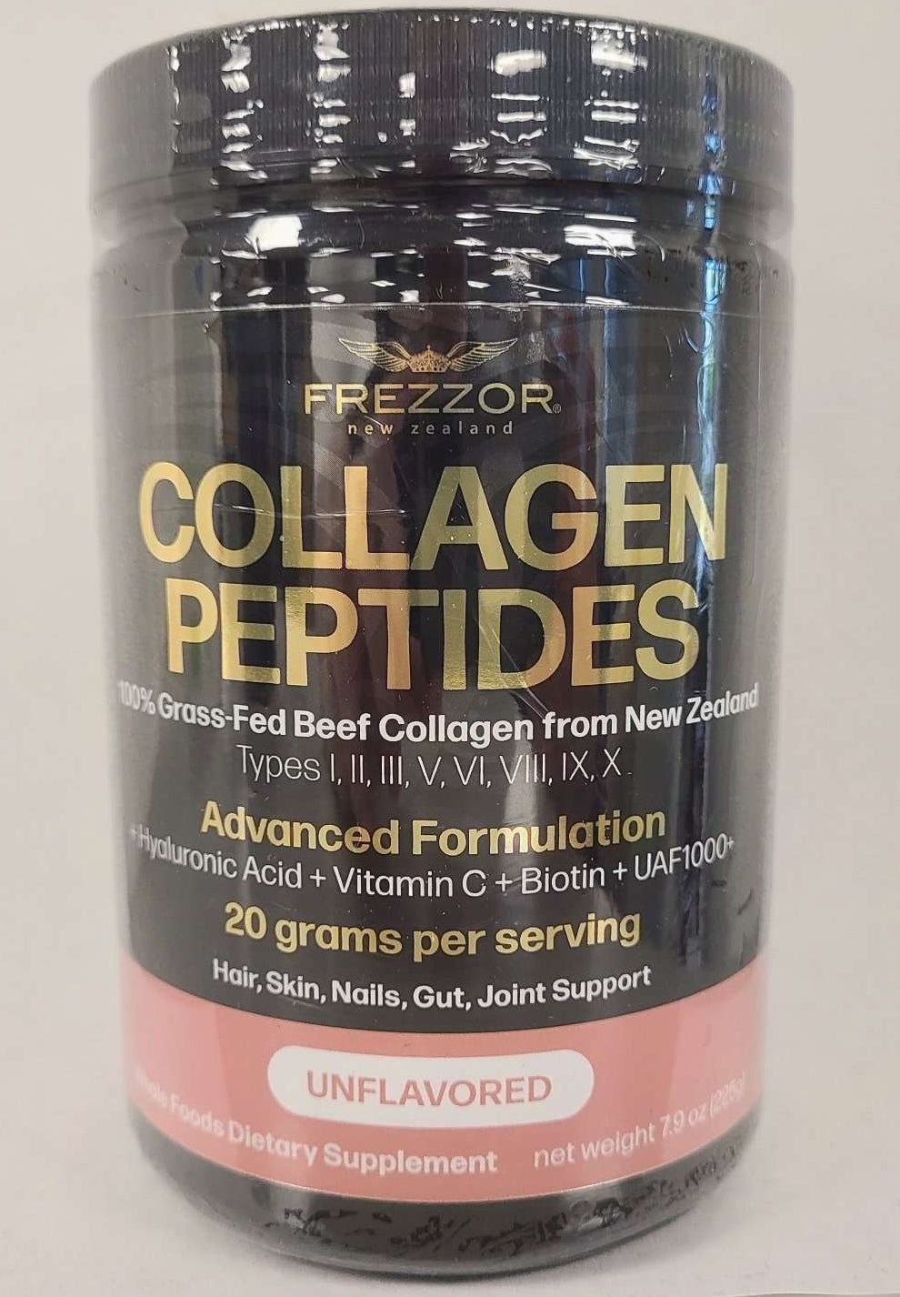 Collagen Peptides Powder  FREZZOR Grass-fed collagen peptides powder from New Zealand