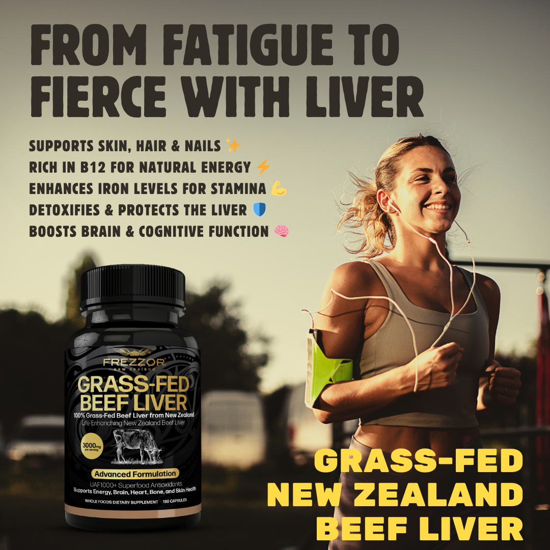 Sourced from 100% live-grass-fed, pasture-raised New Zealand cattle