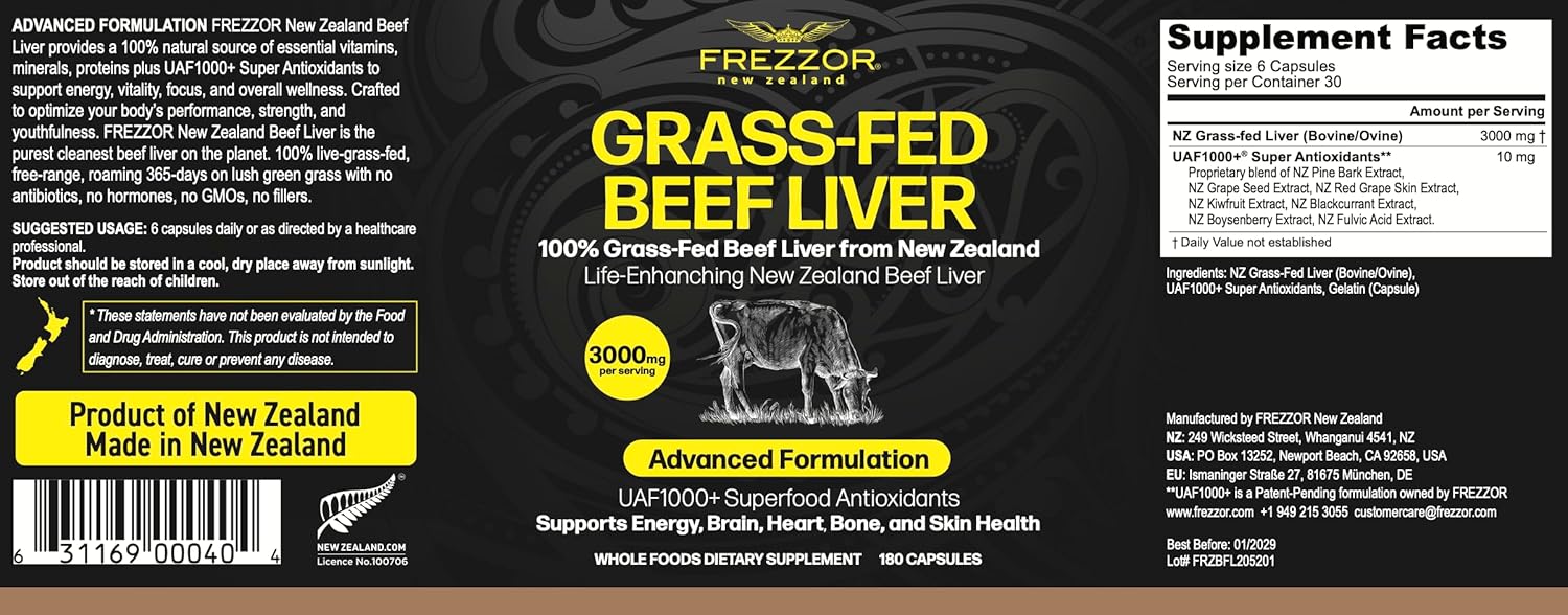 Beef Liver 180  FREZZOR