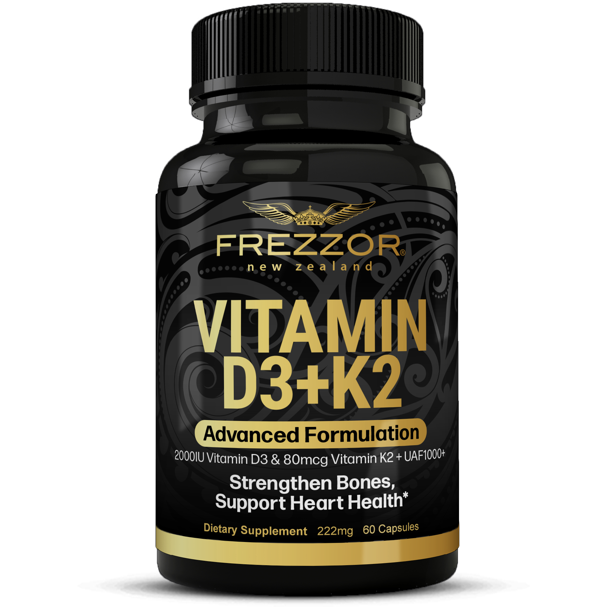 Vitamin D3+K2  FREZZOR Vitamin d3+k2 supplements from New Zealand | Vitamin D3+K2