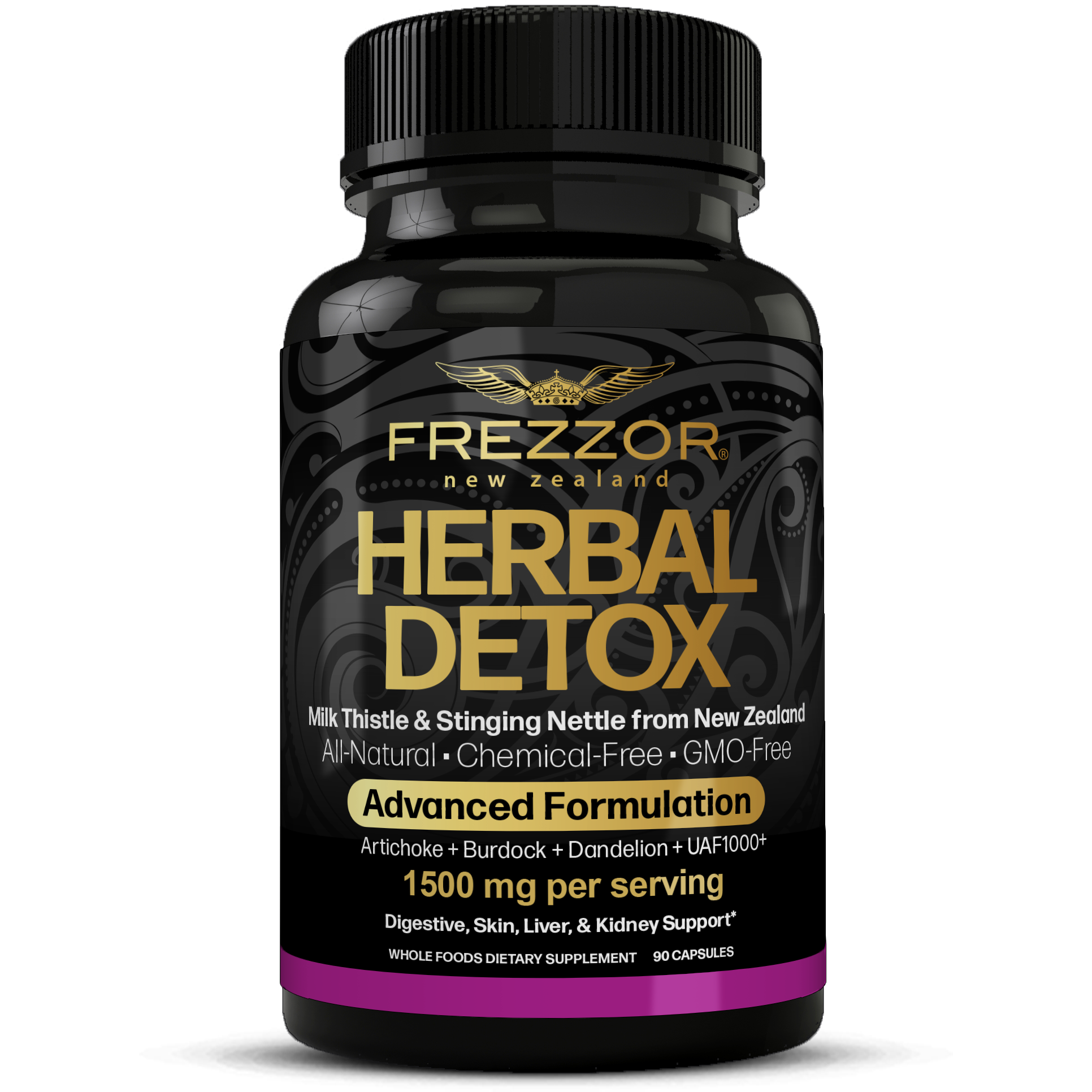 Herbal Detox  FREZZOR Best Herbal Detox Capsules for liver & Kidney Health