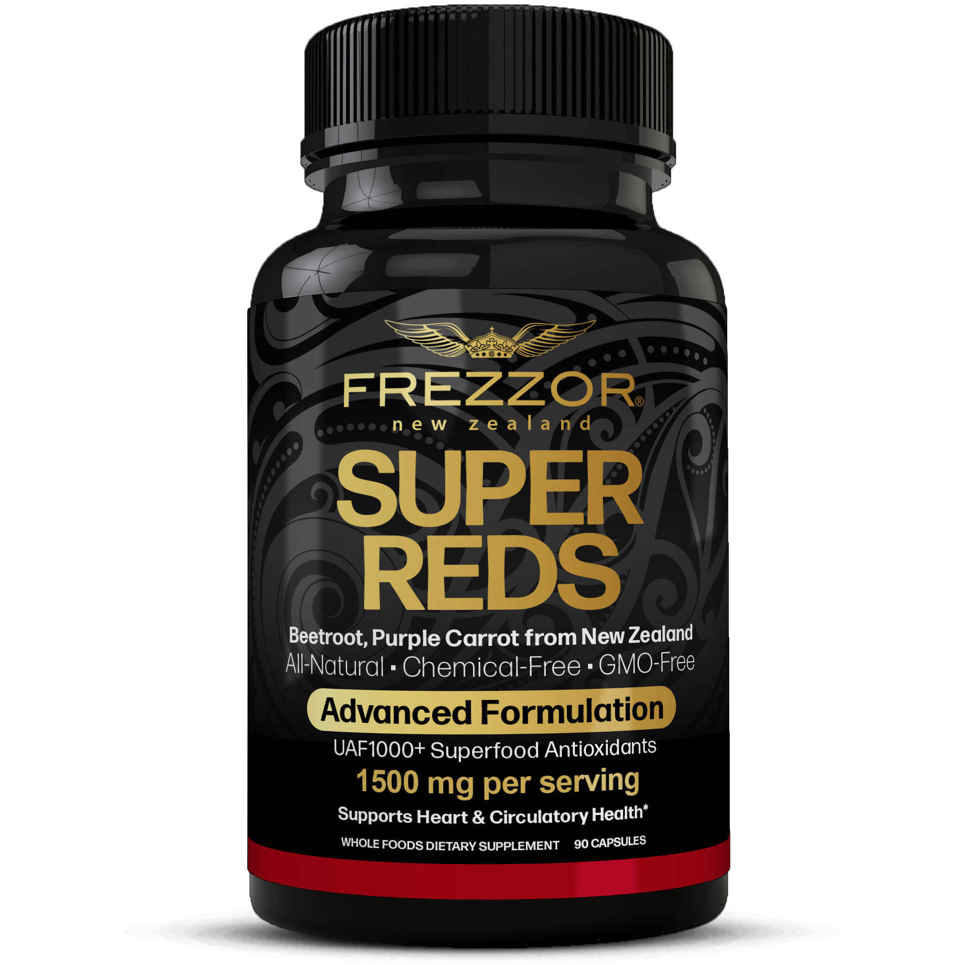 Super Reds  FREZZOR Organic Super Reds Capsules | Beetroot Superfoods Supplement