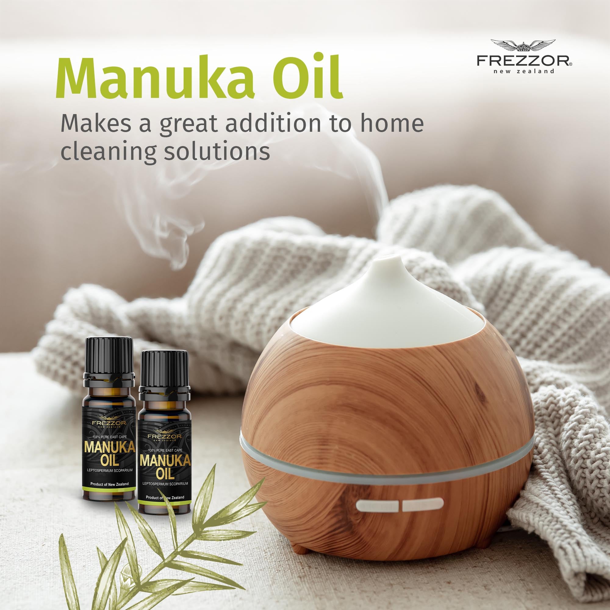 100% Pure Manuka Oil  FREZZOR New Zealand Manuka essential Oil for Skin | FREZZOR Manuka Oil