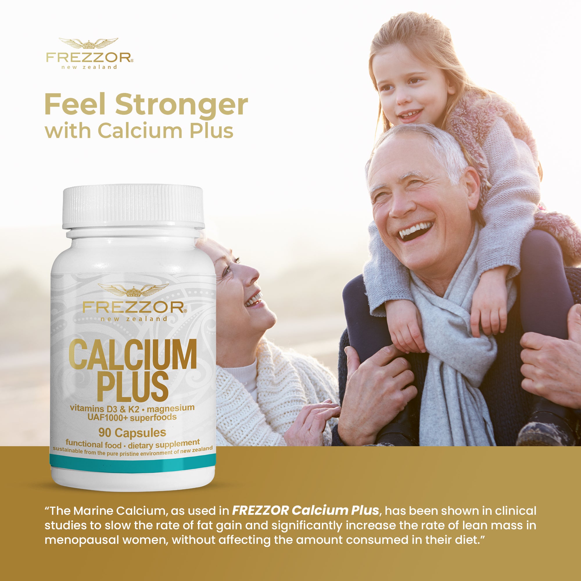 Calcium Plus  FREZZOR Fish bone powder supplement | marine calcium supplement for joint
