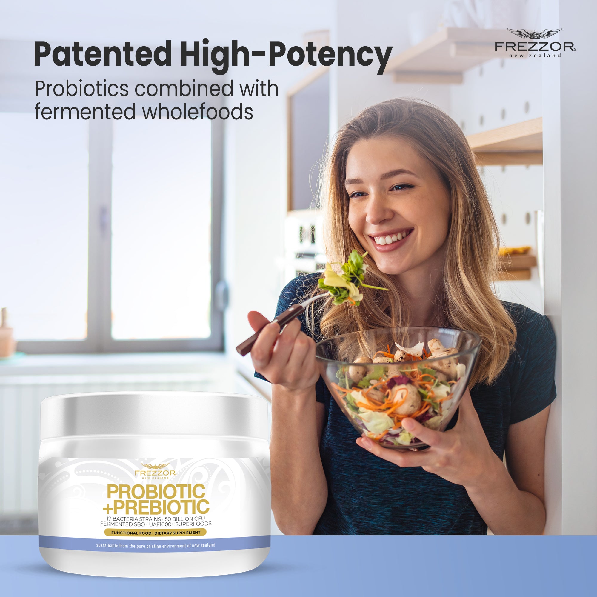 Probiotic +Prebiotic Powder  FREZZOR