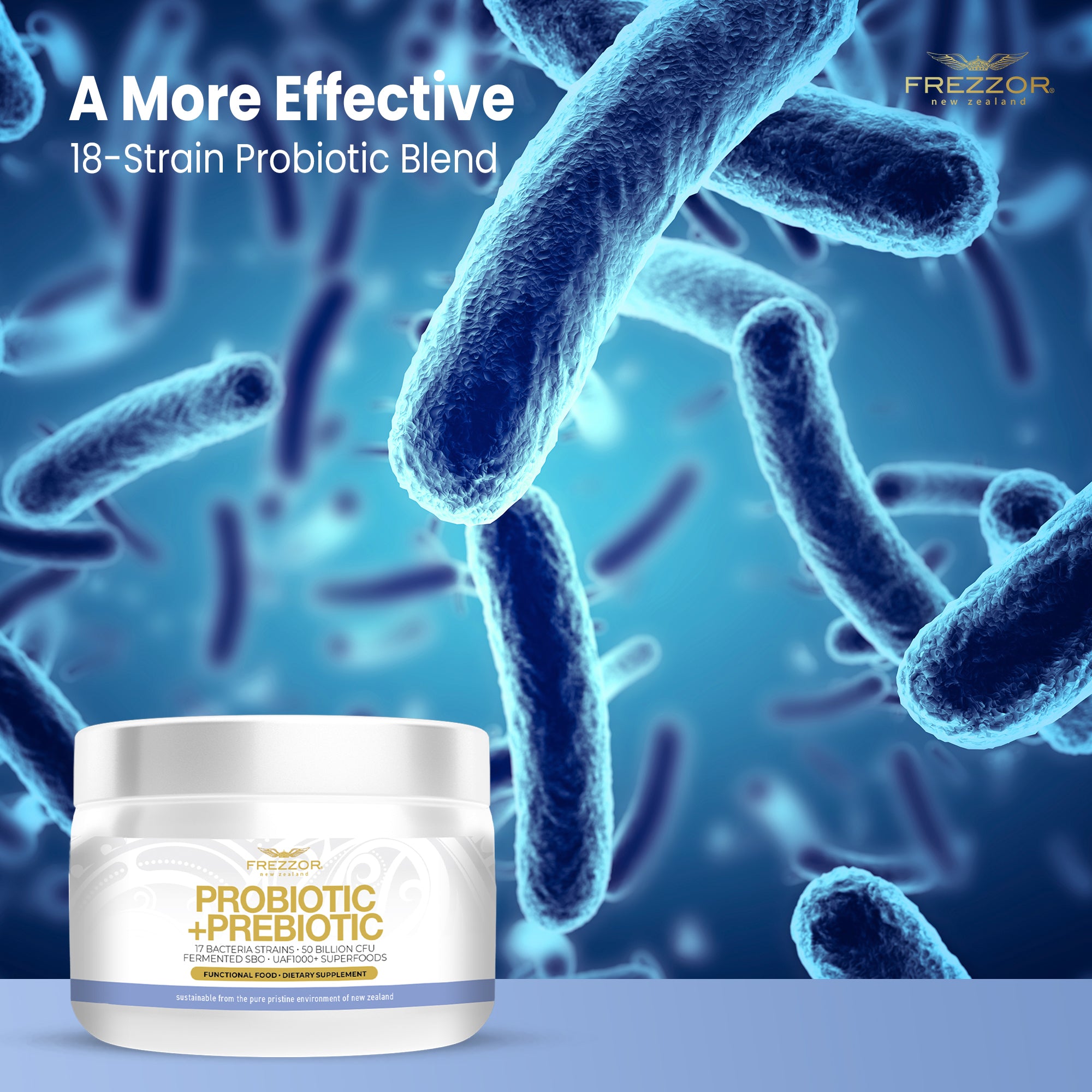 Probiotic +Prebiotic Powder  FREZZOR