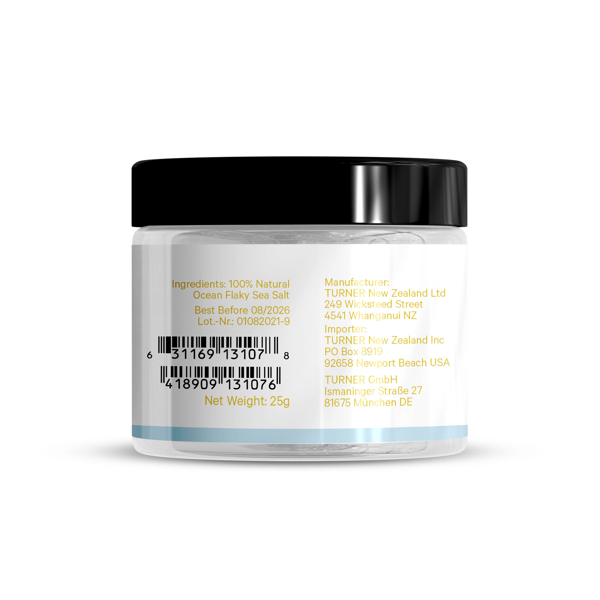 Flaky Sea Salt Jar  FREZZOR FREZZOR Mineral‐Rich Sea Salt Flakes Jar | Natural Sea Salt