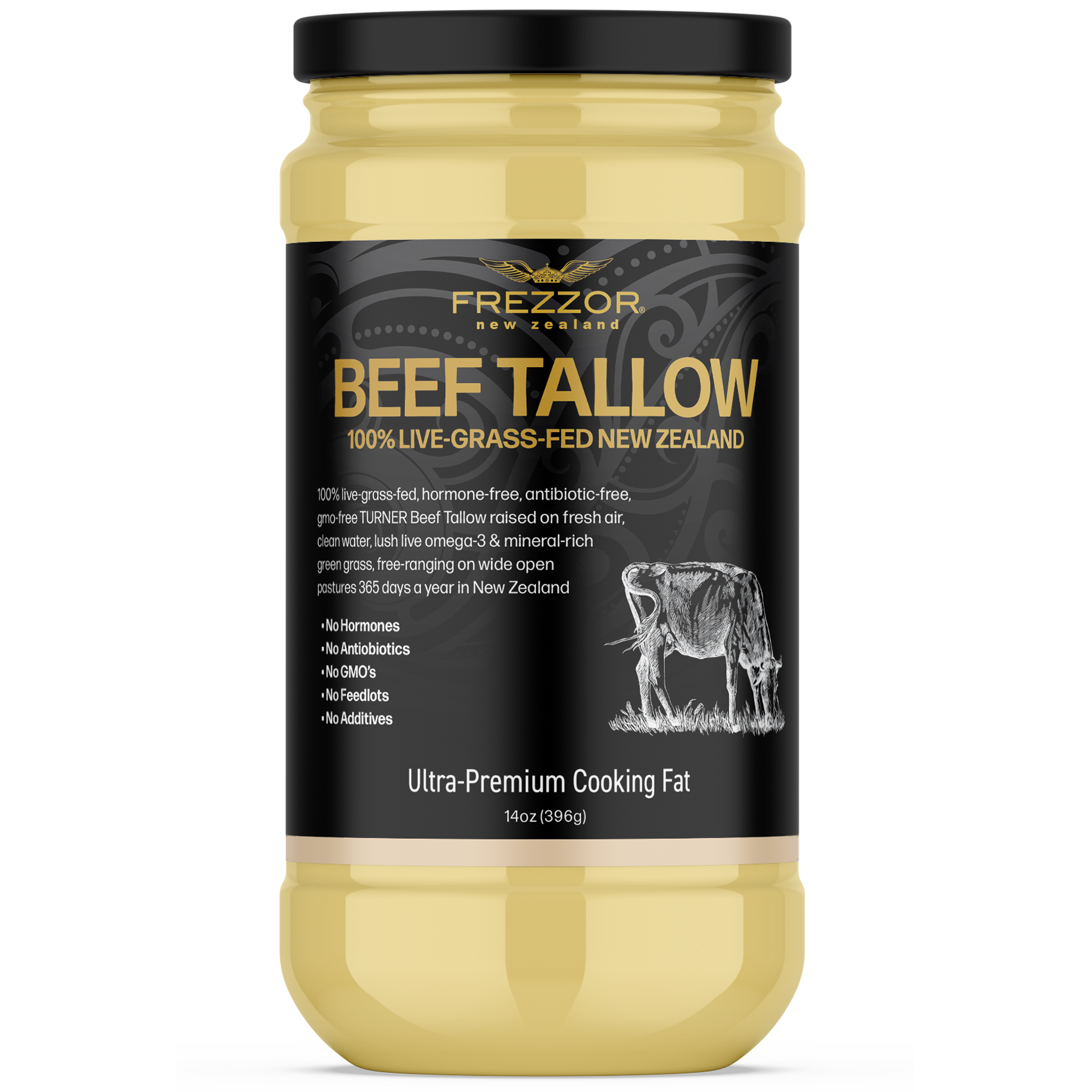 100% Live-Grass-Fed Beef Tallow FREZZOR  FREZZOR New Zealand 