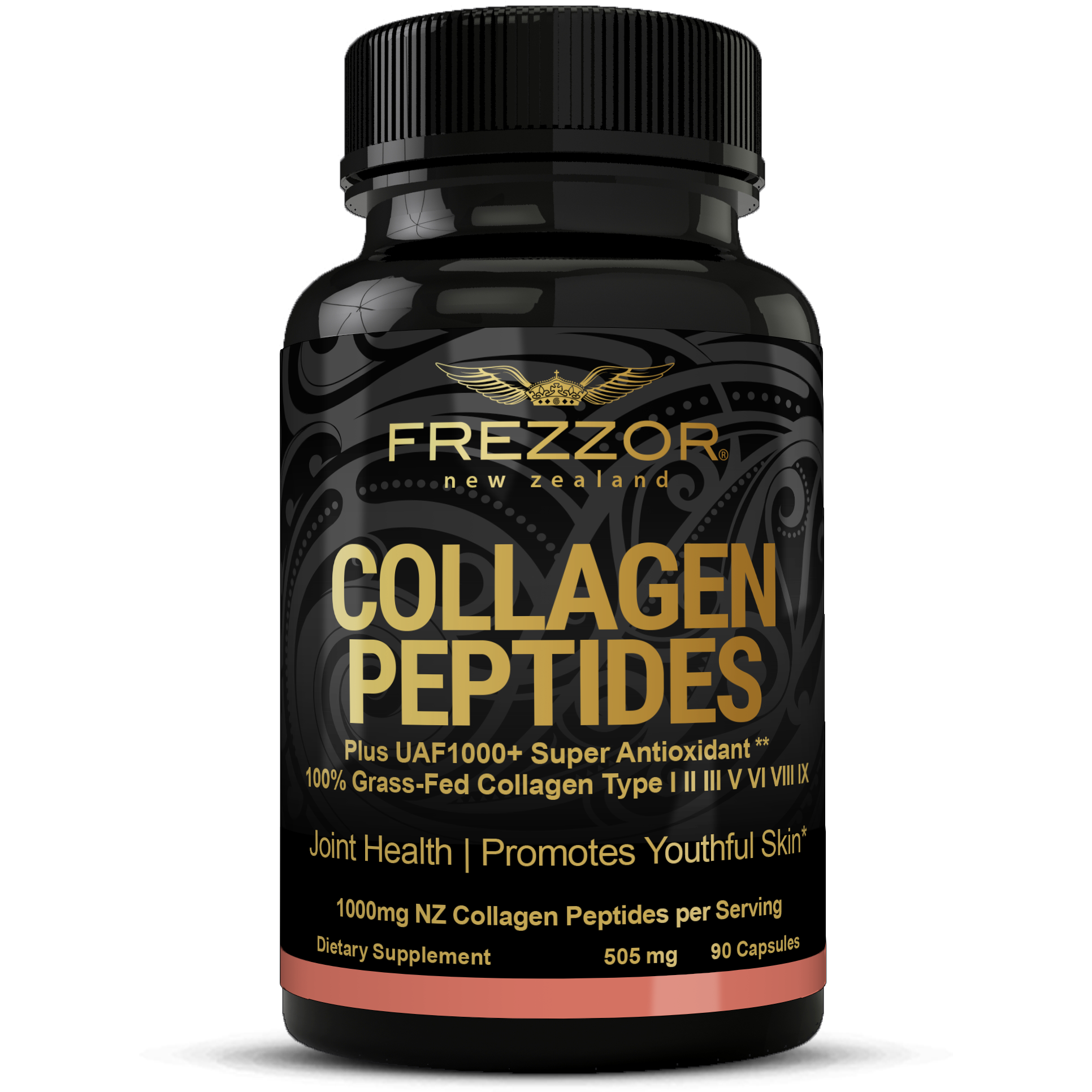 Collagen peptides capsules supplement Grass fed collagen