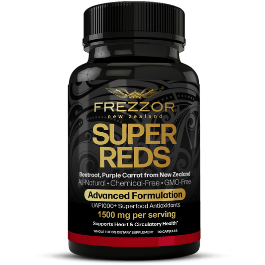 Super Reds  FREZZOR Organic Super Reds Capsules | Beetroot Superfoods Supplement 