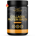 Collagen Bone Broth Curcumin Chili  FREZZOR Grass fed collagen protein bone broth powder | Joint health