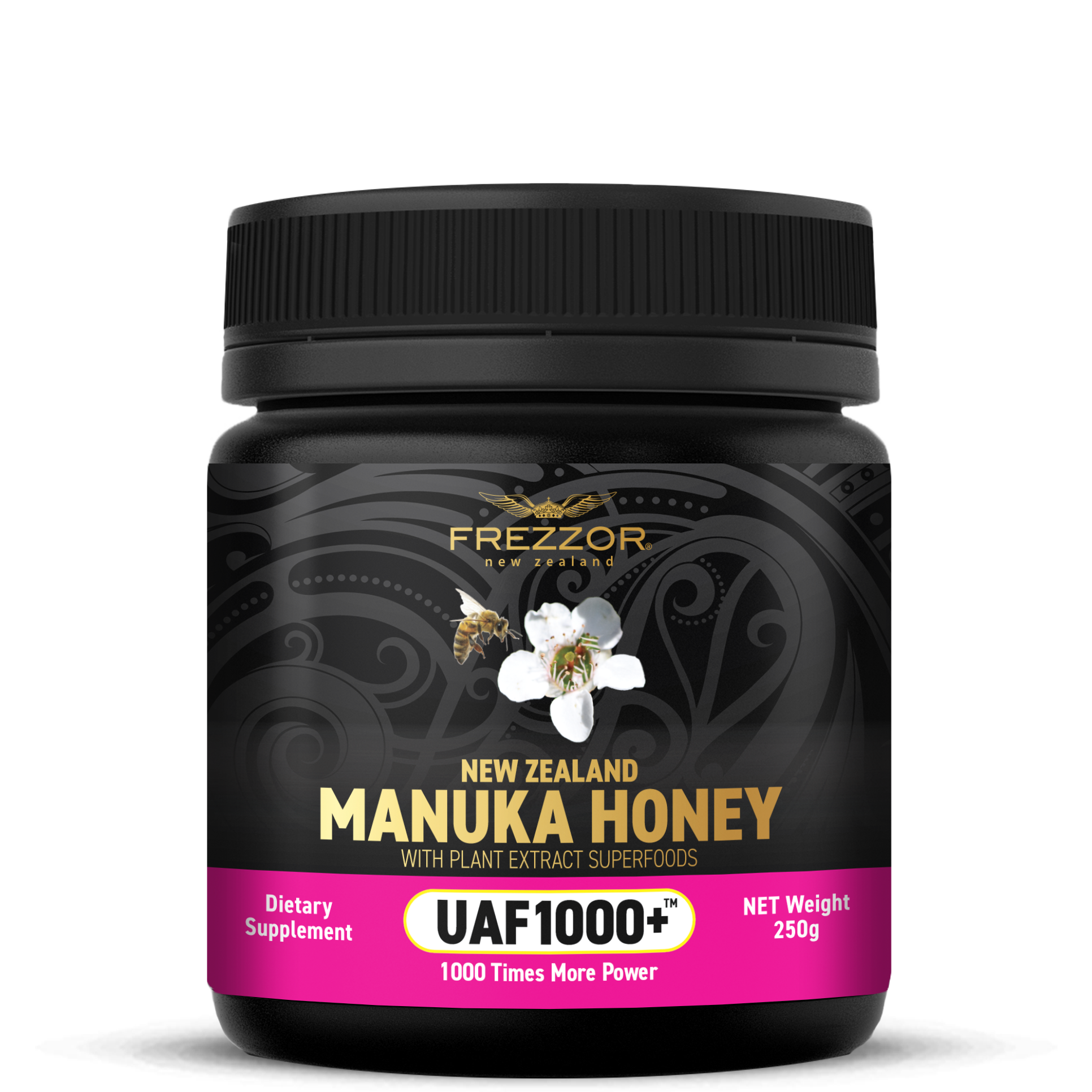 Manuka Honey UAF1000+®  FREZZOR New Zealand Manuka Honey | Antioxidant Superfood Supplement