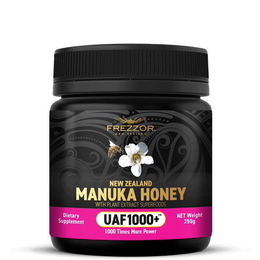 Manuka Honey UAF1000+®  FREZZOR New Zealand Manuka Honey | Antioxidant Superfood Supplement