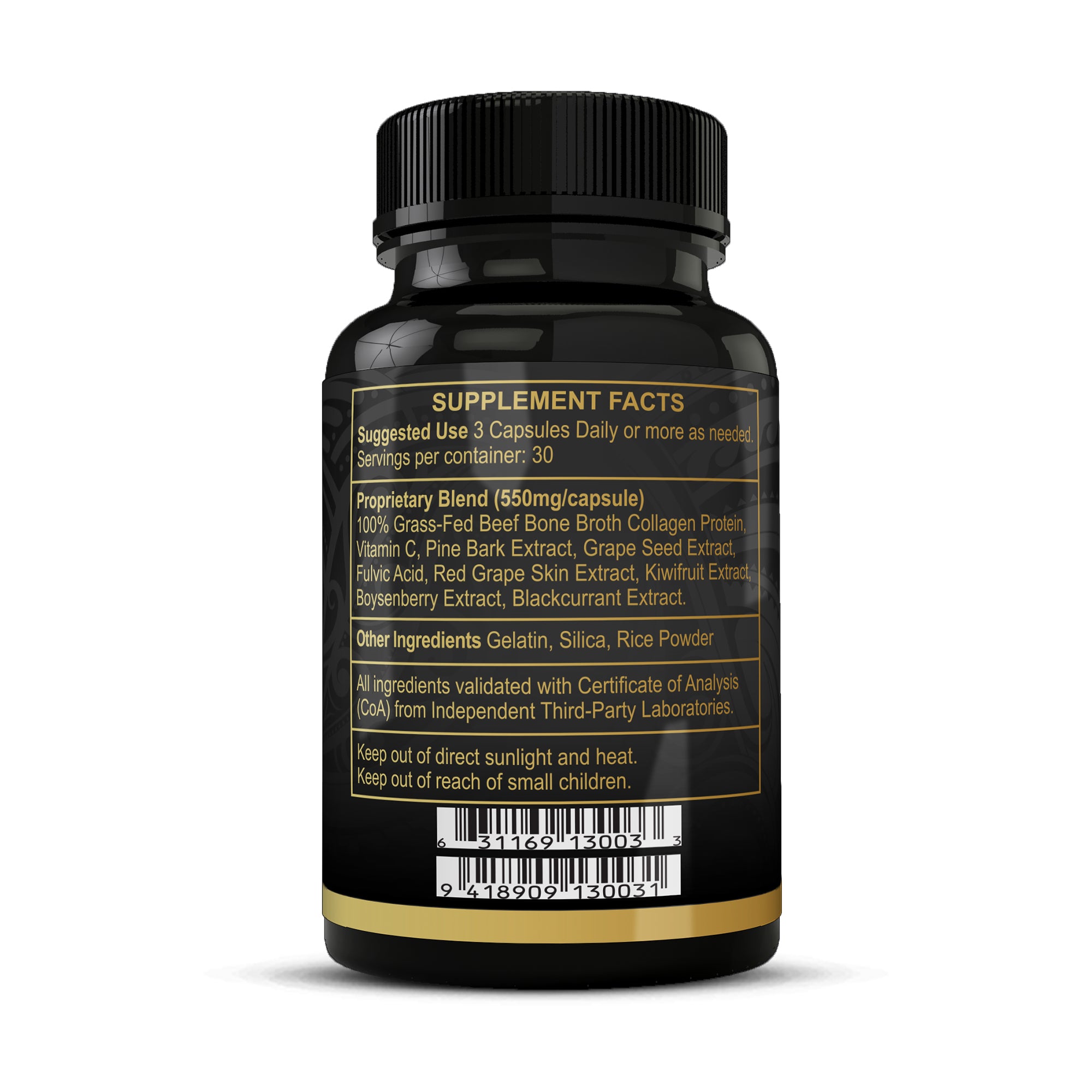 Collagen Protein  FREZZOR Collagen Protein Capsules | Grass fed protein supplement