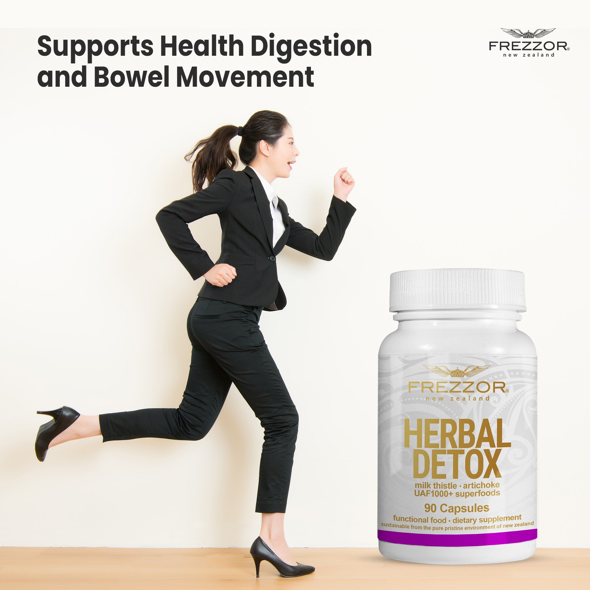 Herbal Detox  FREZZOR Best Herbal Detox Capsules for liver & Kidney Health