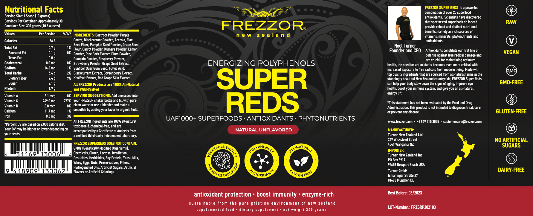 Super Reds Powder  FREZZOR Super reds powder | Best red Superfood Supplement Powder 